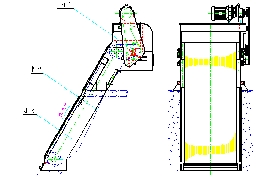 网板式阶梯格栅除污机安装使用说明书(图1)